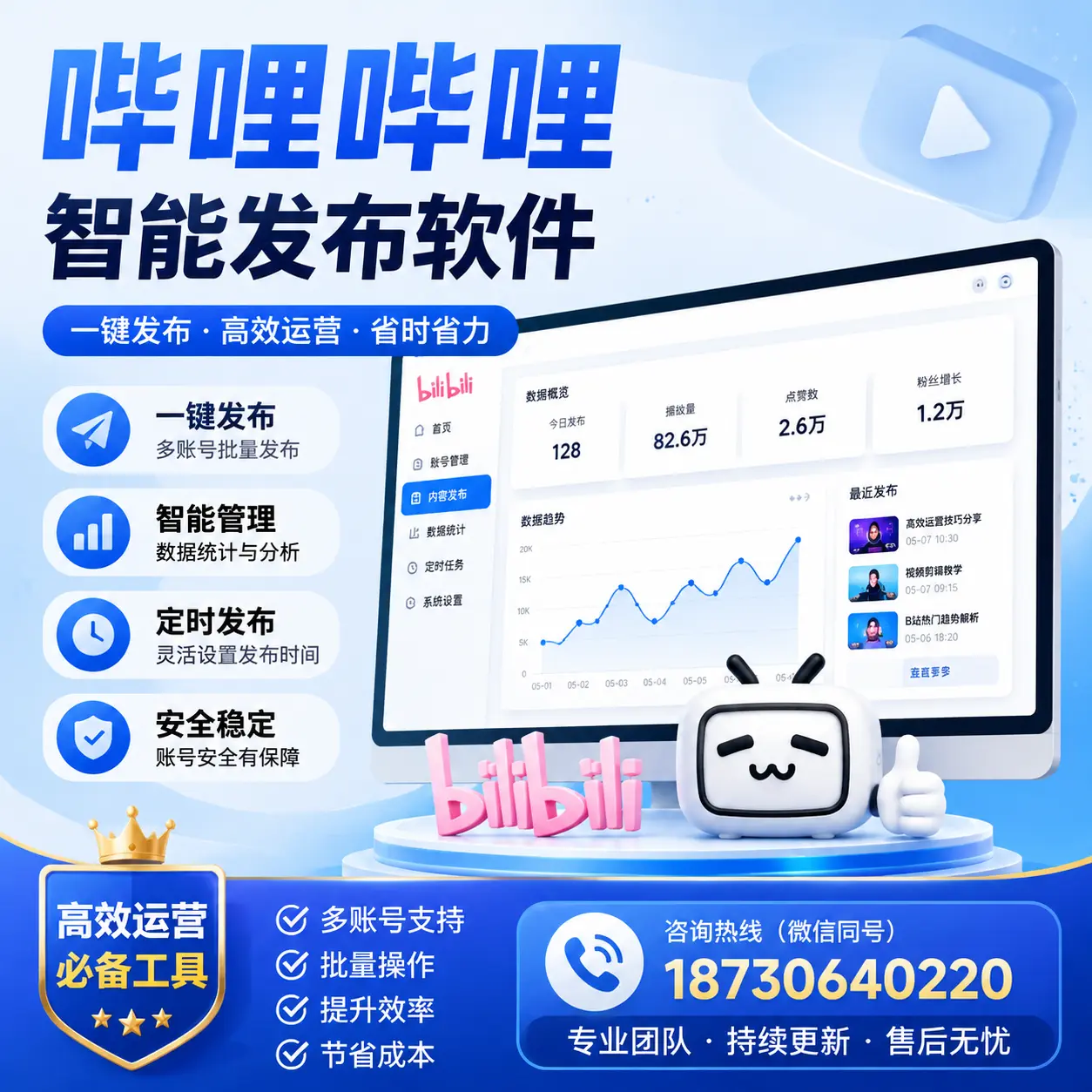 解密哔哩哔哩智能发布软件：功能与优势分析在 黄山